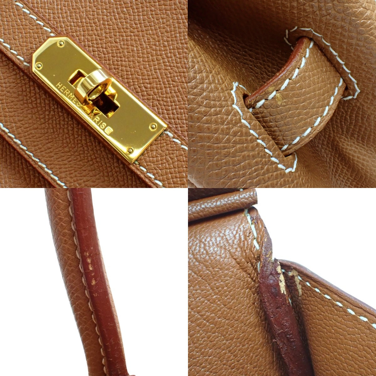 Birkin 35 Veau Epsom Gold GHW [F]