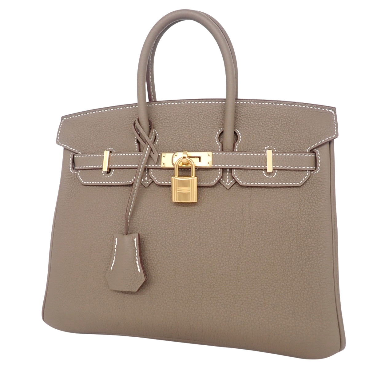 【未使用】バーキン25 トゴ エトゥープ/エトープ ゴールド金具 B刻印