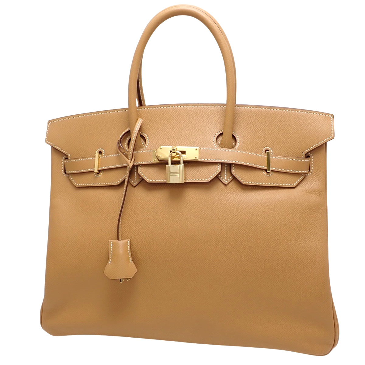 バーキン35 ヴォーエプソン ナチュラル ゴールド金具 □J刻印