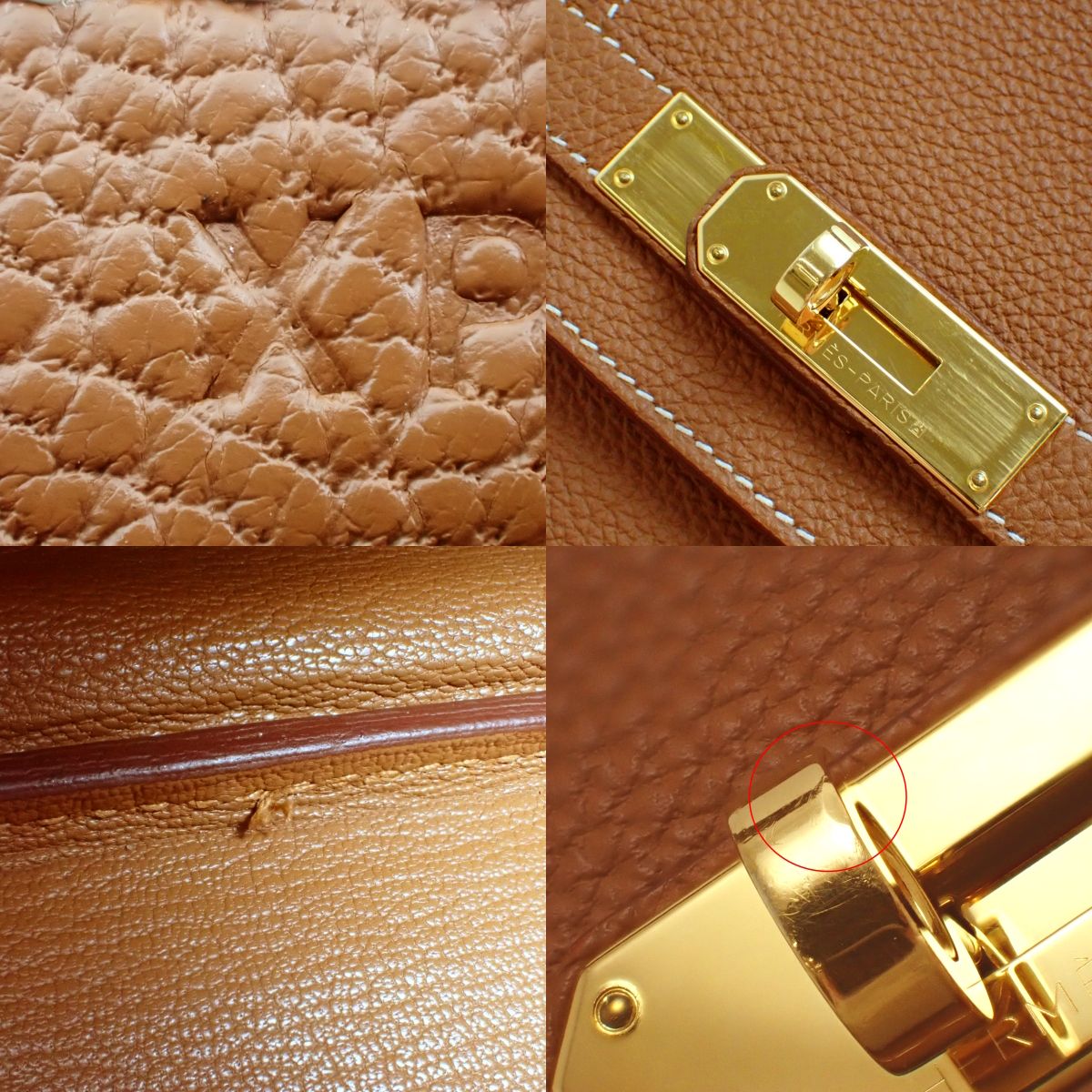 Birkin 30 Togo Gold with Gold Hardware and X Stamp
