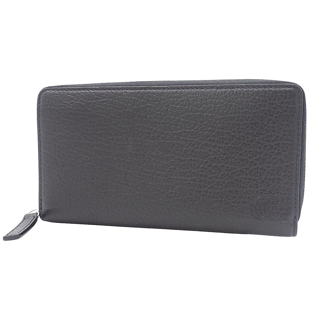 双G长款钱夹 皮革 黑色 800180