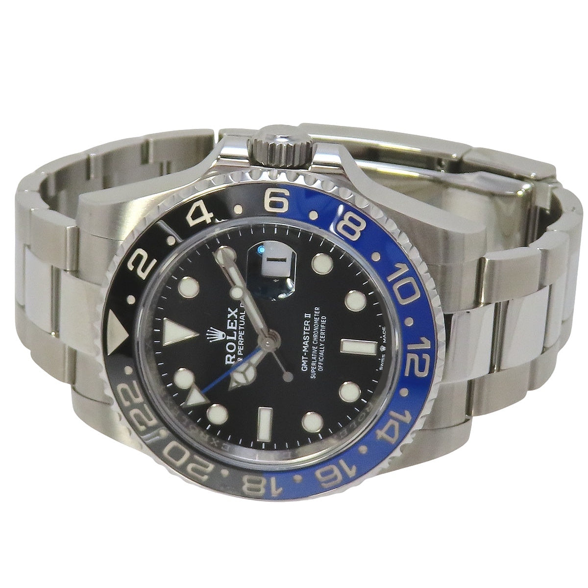 GMT-マスター2 126710BLNR SS ランダム番 ブラック 自動巻き メンズ