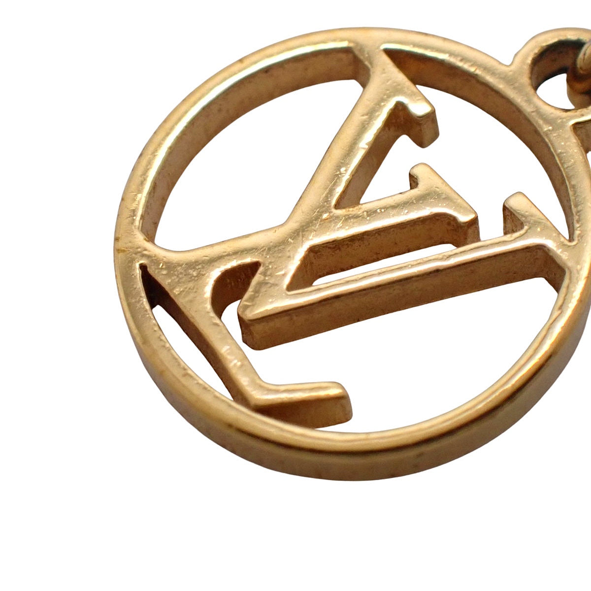 Logomania Stud Earrings, Metal (Gold Plated)