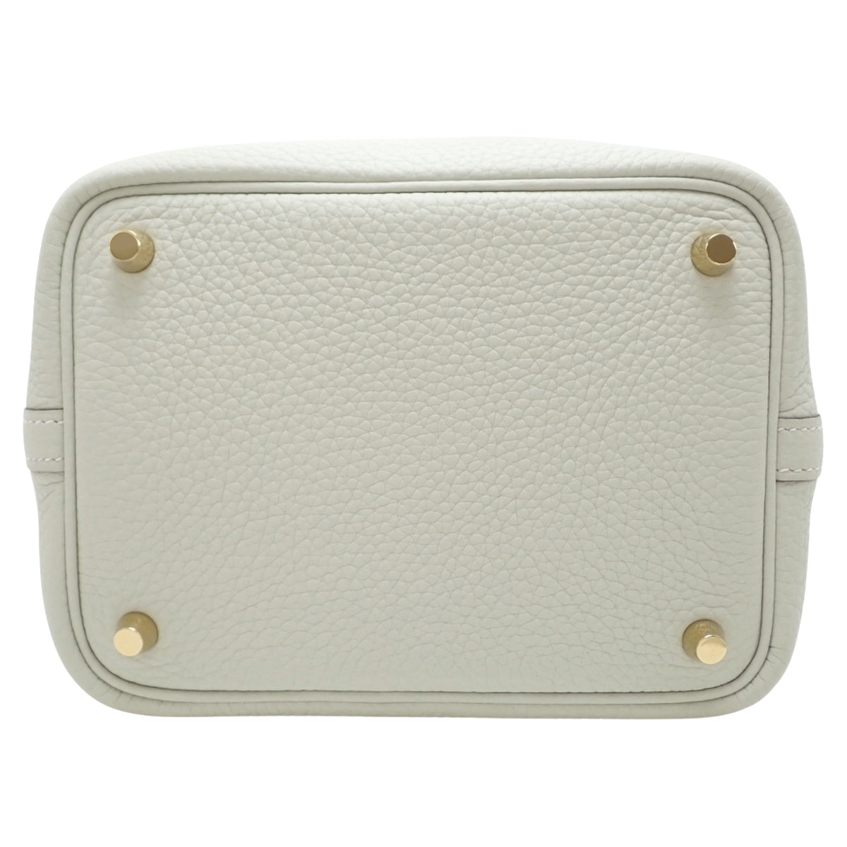Picotin Lock PM, Taurillon Clemence, Lime, Gold Hardware, B stamp
