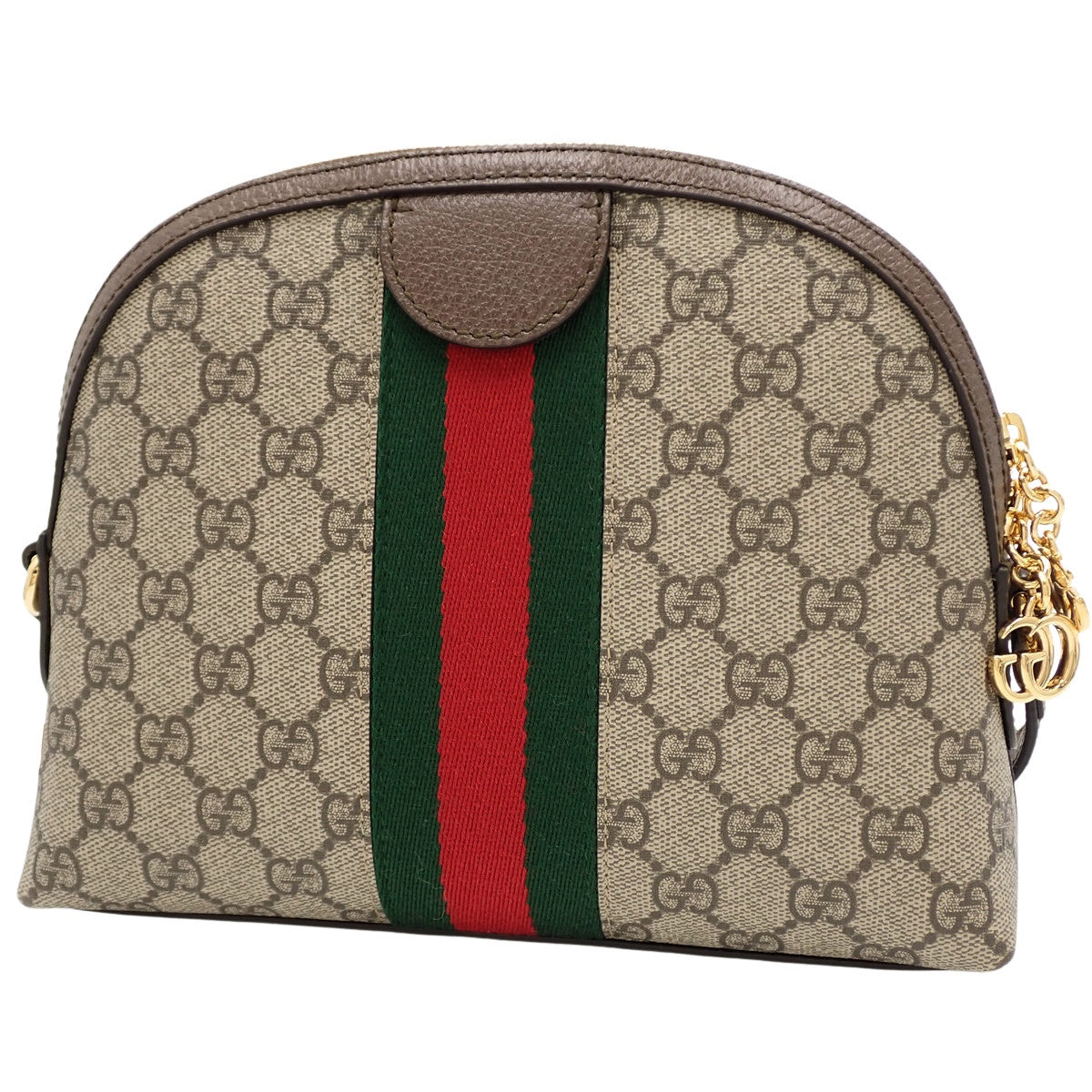 オフィディア スモール ショルダーバッグ GGスプリームキャンバス ベージュ/エボニー 499621