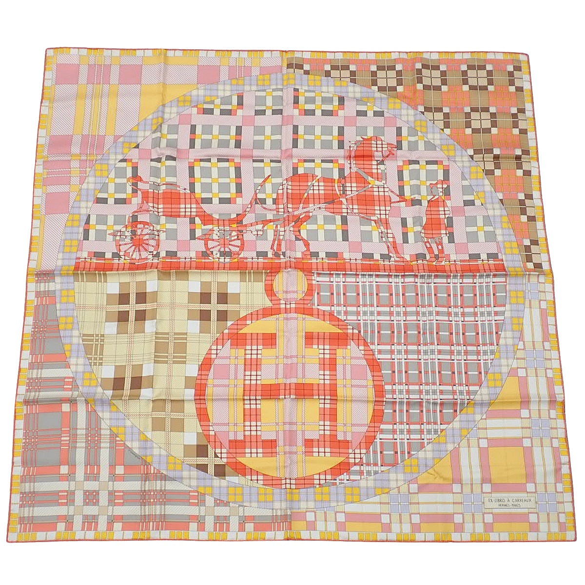 Ex-Libris A Carreaux エクスリブリス チェック カレ90