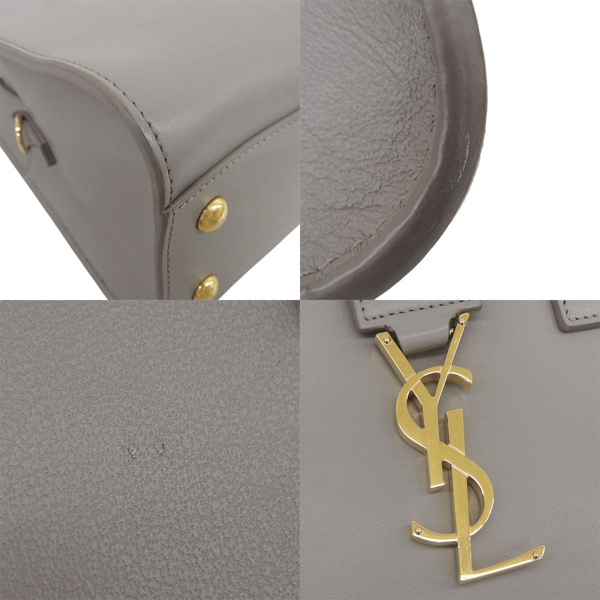 Baby Cabas Leather Greige 568853