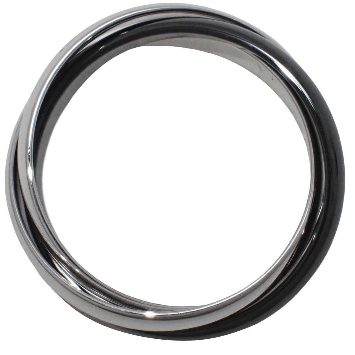 Trinity Ring Ceramic Classic Model K18WG CE 61 7.6g