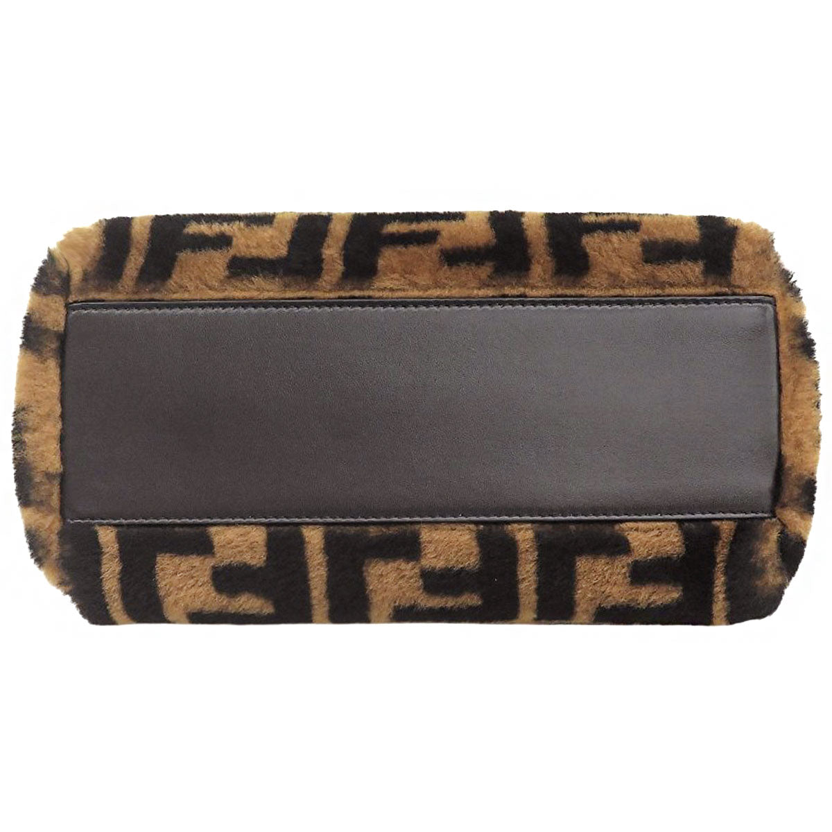 Peekaboo Mini Leather - Brown Black 8BN244 Zucca pattern