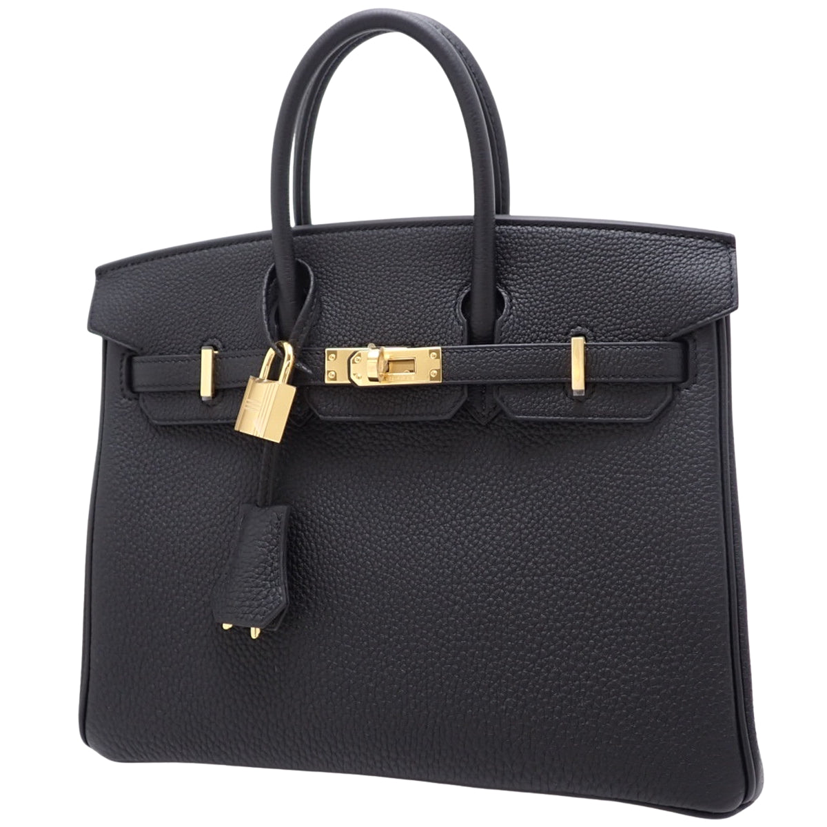 【新品】バーキン25 G刻印 トゴ ブラック ゴールド金具