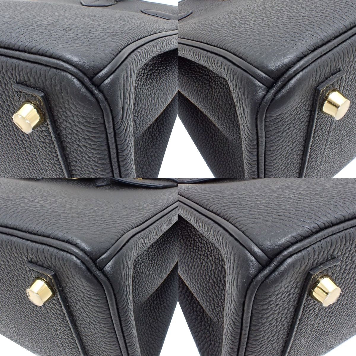 【新品】バーキン25 G刻印 トゴ ブラック ゴールド金具