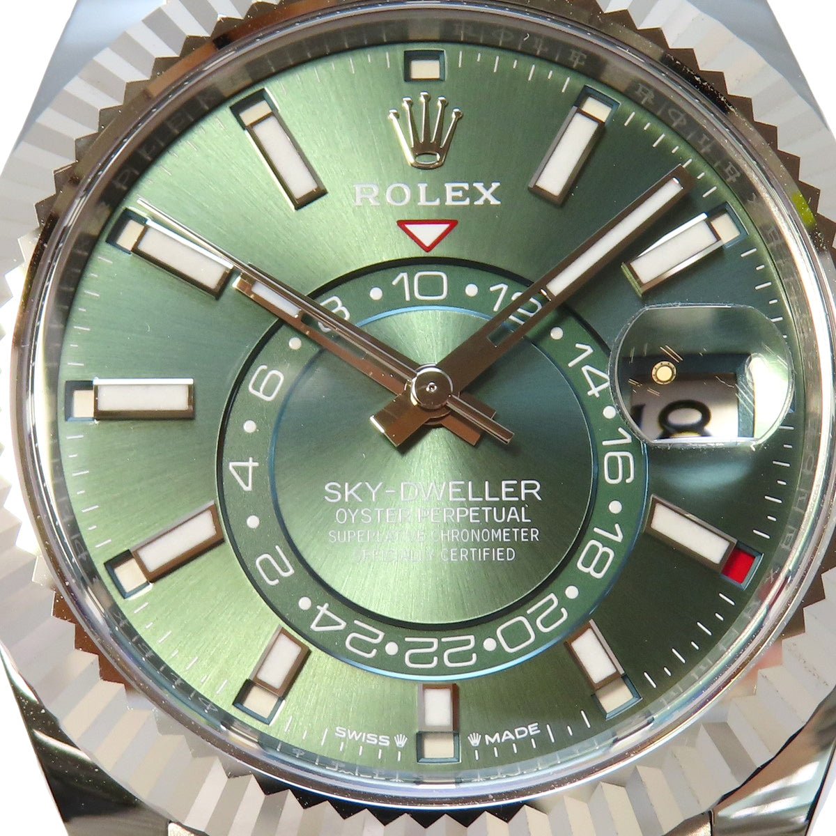 Sky-Dweller 336934 WG/SS Random Green Automatic Men's