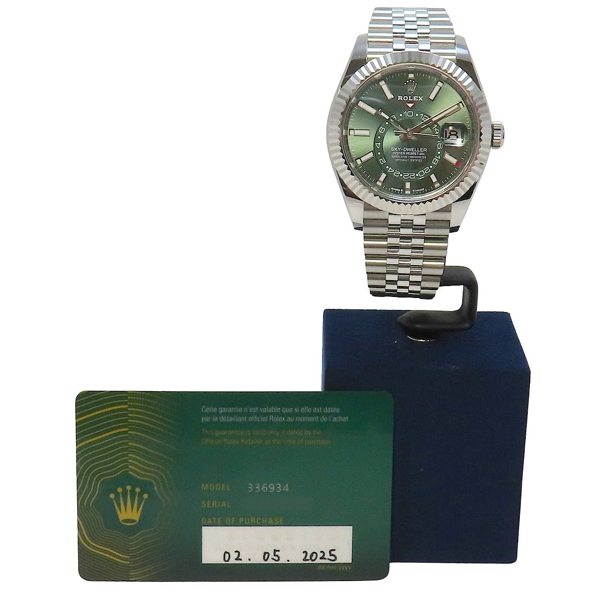 Sky-Dweller 336934 WG/SS Random Green Automatic Men's