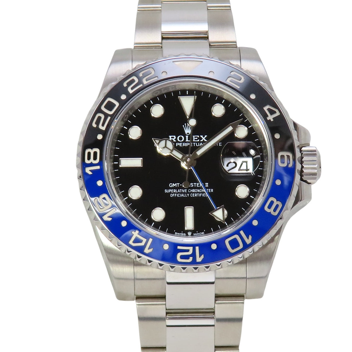 GMT-Master II 126710BLNR SS Black Automatic Men's