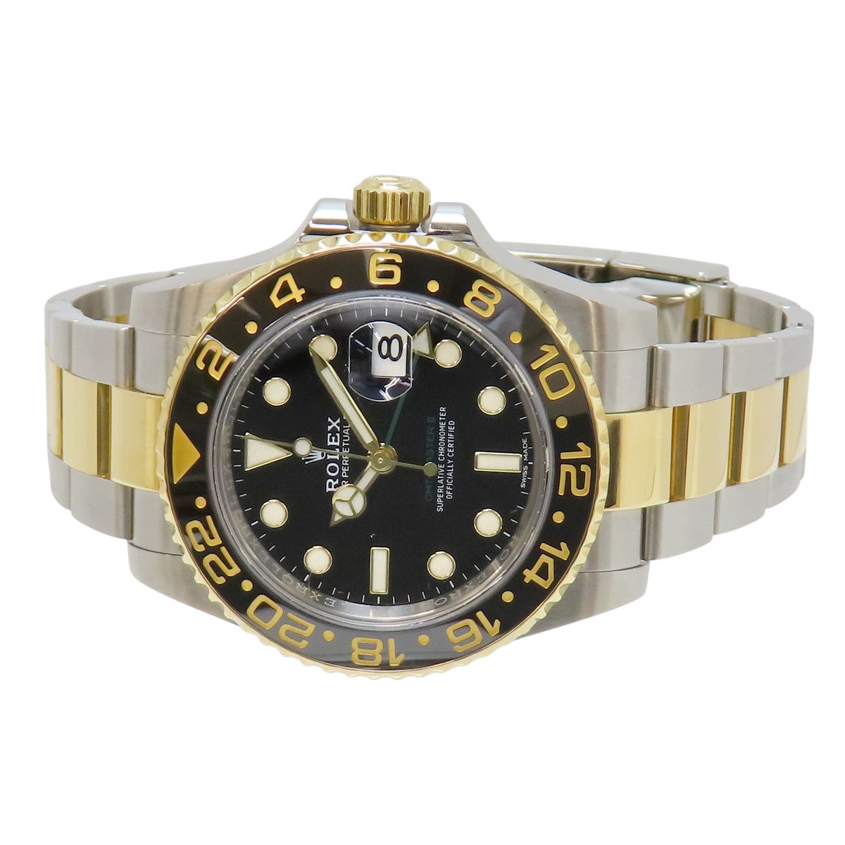 GMT-マスター2 116713LN YG/SS ランダム番 ブラック 自動巻き メンズ