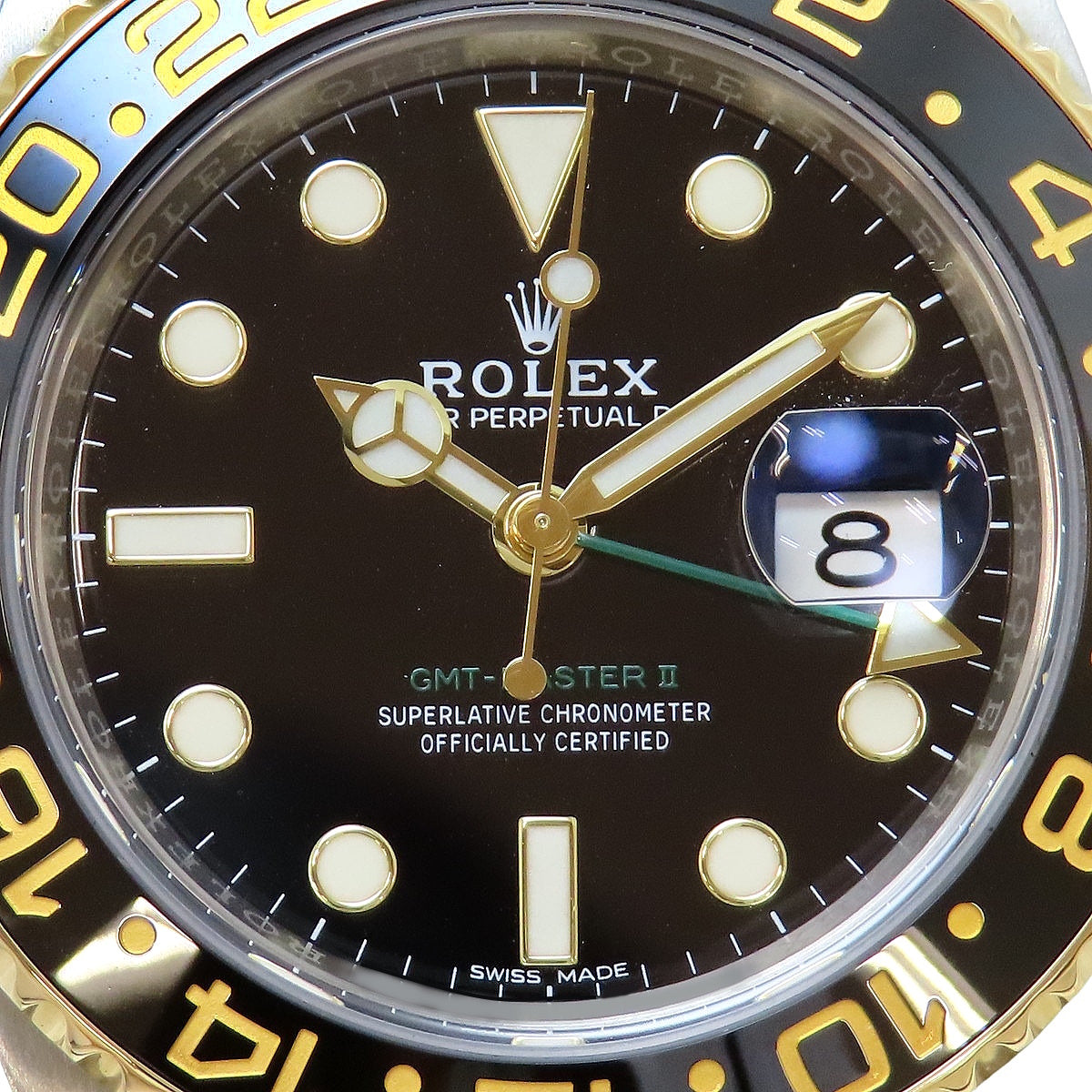 GMT-マスター2 116713LN YG/SS ランダム番 ブラック 自動巻き メンズ
