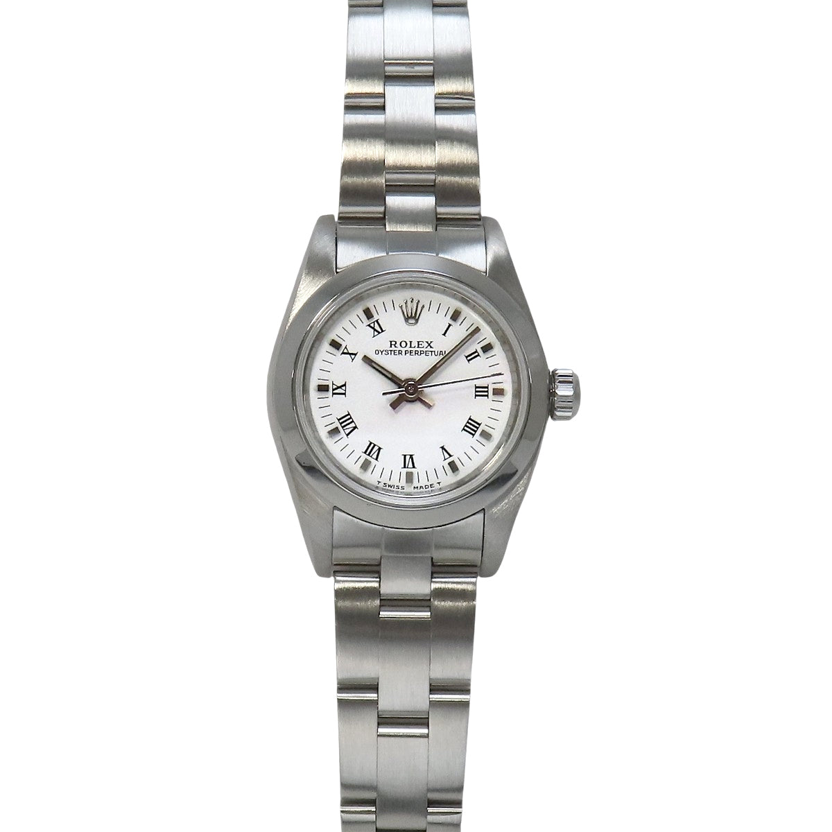 Oyster Perpetual 76080 SS A-Series White Automatic Ladies'