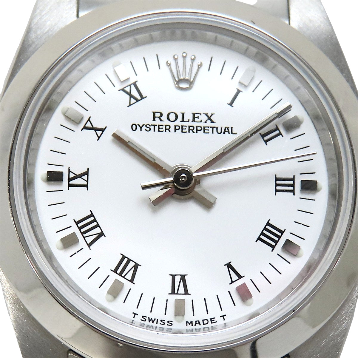 Oyster Perpetual 76080 SS A-Series White Automatic Ladies'