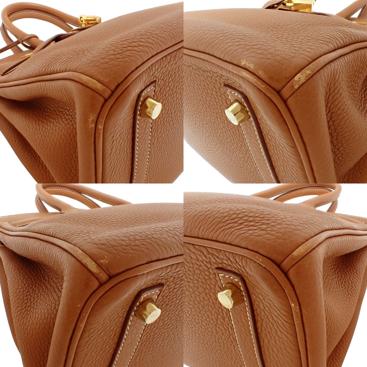 バーキン30 トリヨンクレマンス ゴールド ゴールド金具 X刻印