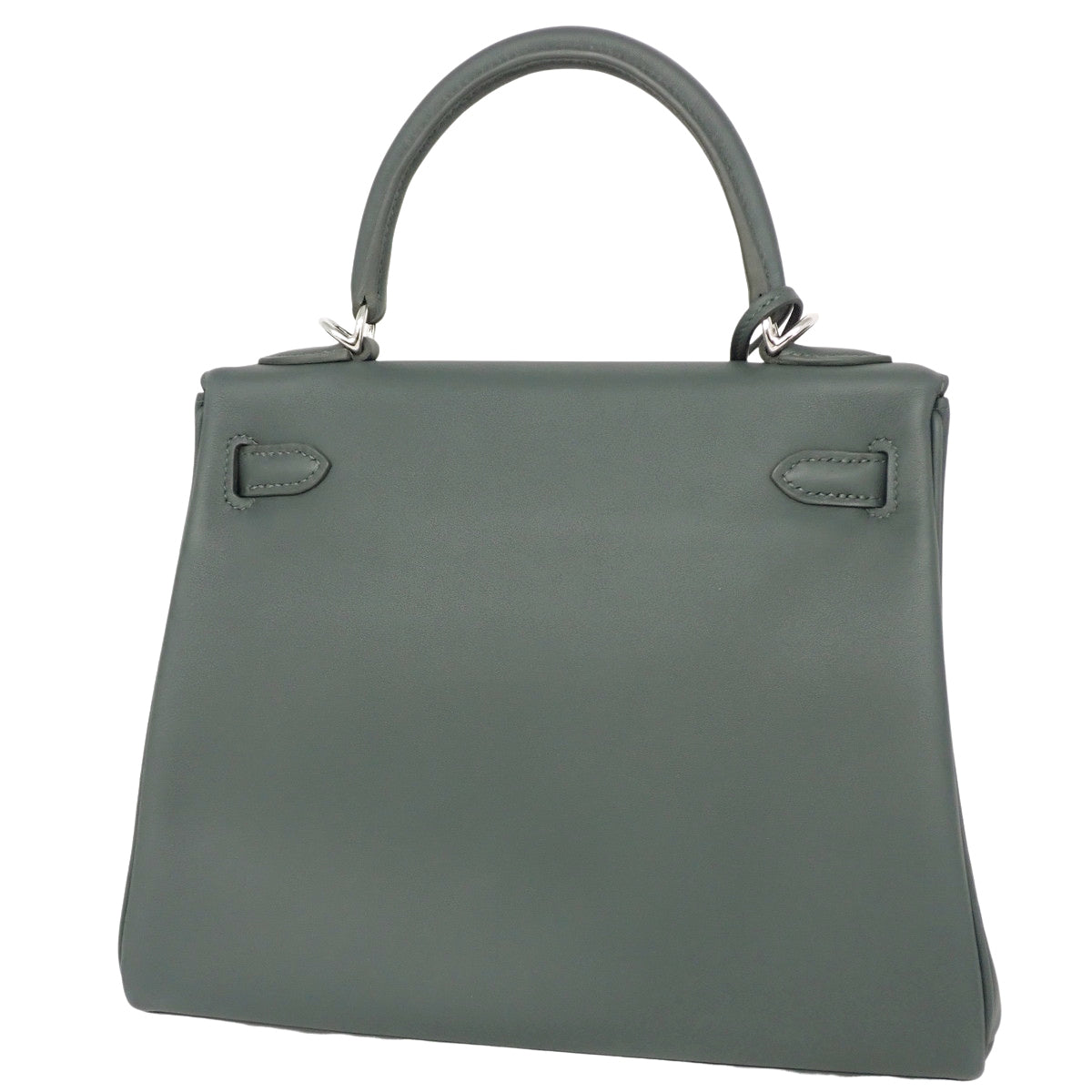 【未使用】ケリー25 (内縫い) ヴォースイフト ヴェールマングローブ シルバー金具 K刻印