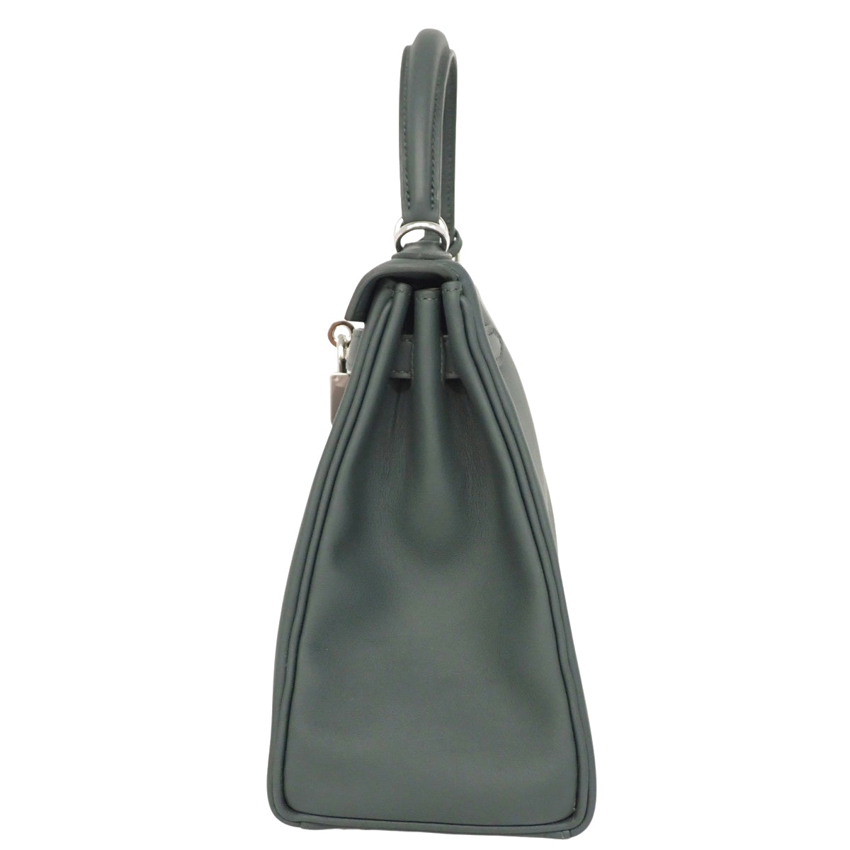 【未使用】ケリー25 (内縫い) ヴォースイフト ヴェールマングローブ シルバー金具 K刻印