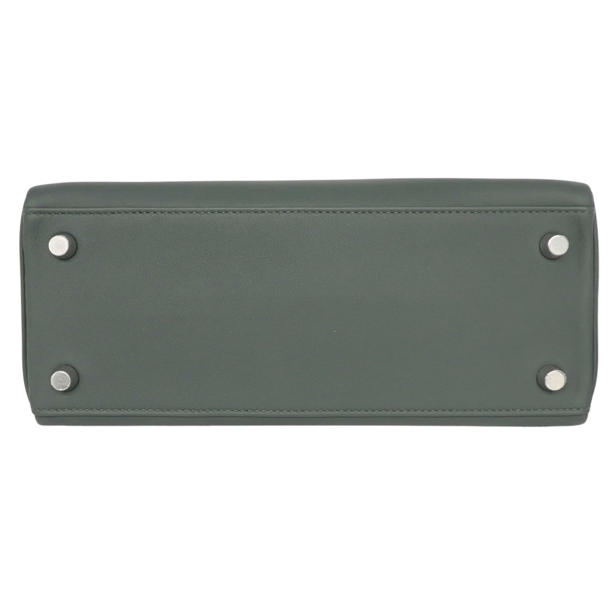 【未使用】ケリー25 (内縫い) ヴォースイフト ヴェールマングローブ シルバー金具 K刻印