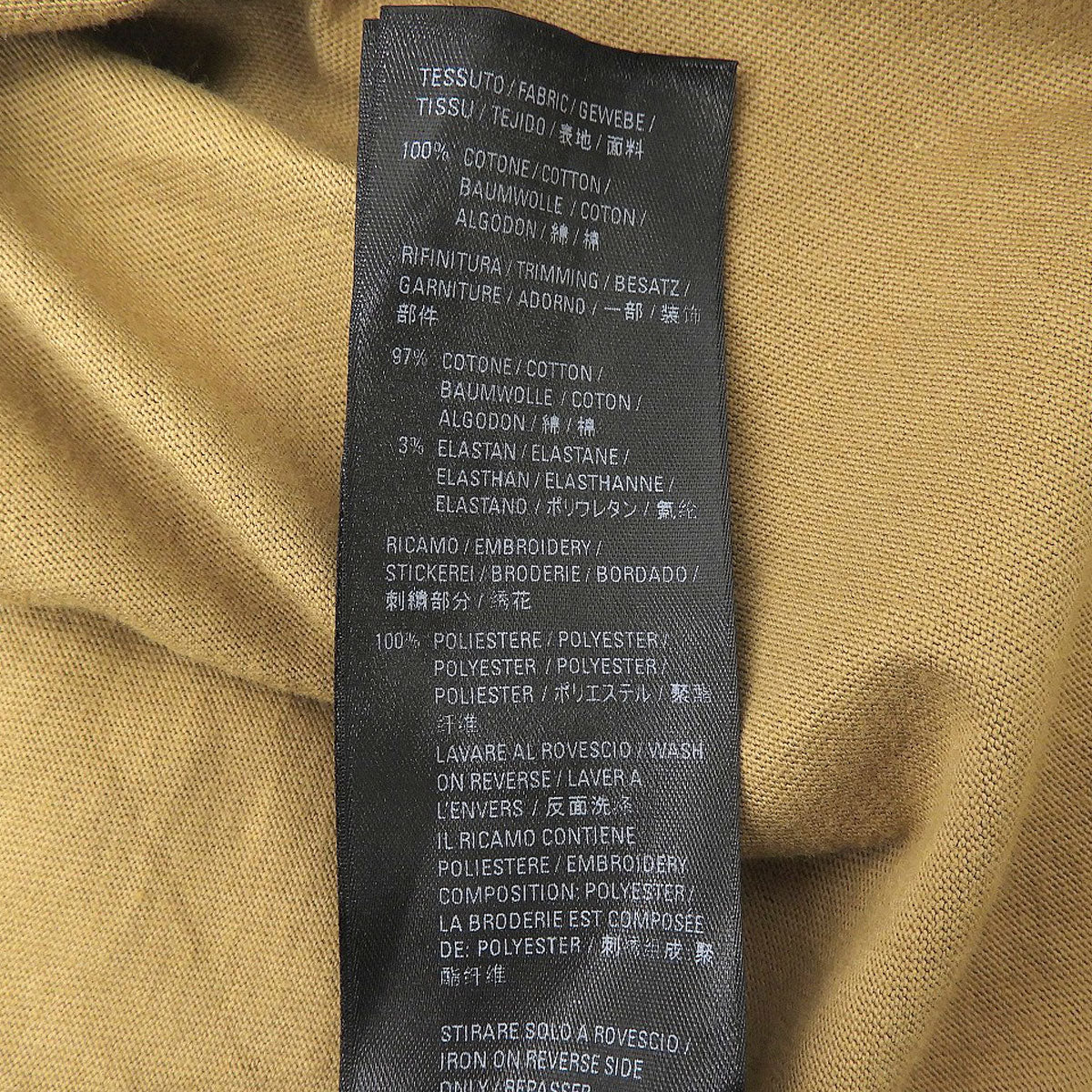 ロゴ刺繍 Tシャツ 2021年 L