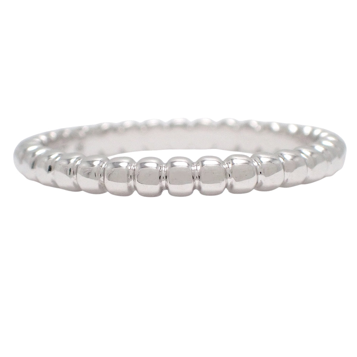 Perlée Ring Small, White Gold, K18WG, 49, 2.0g