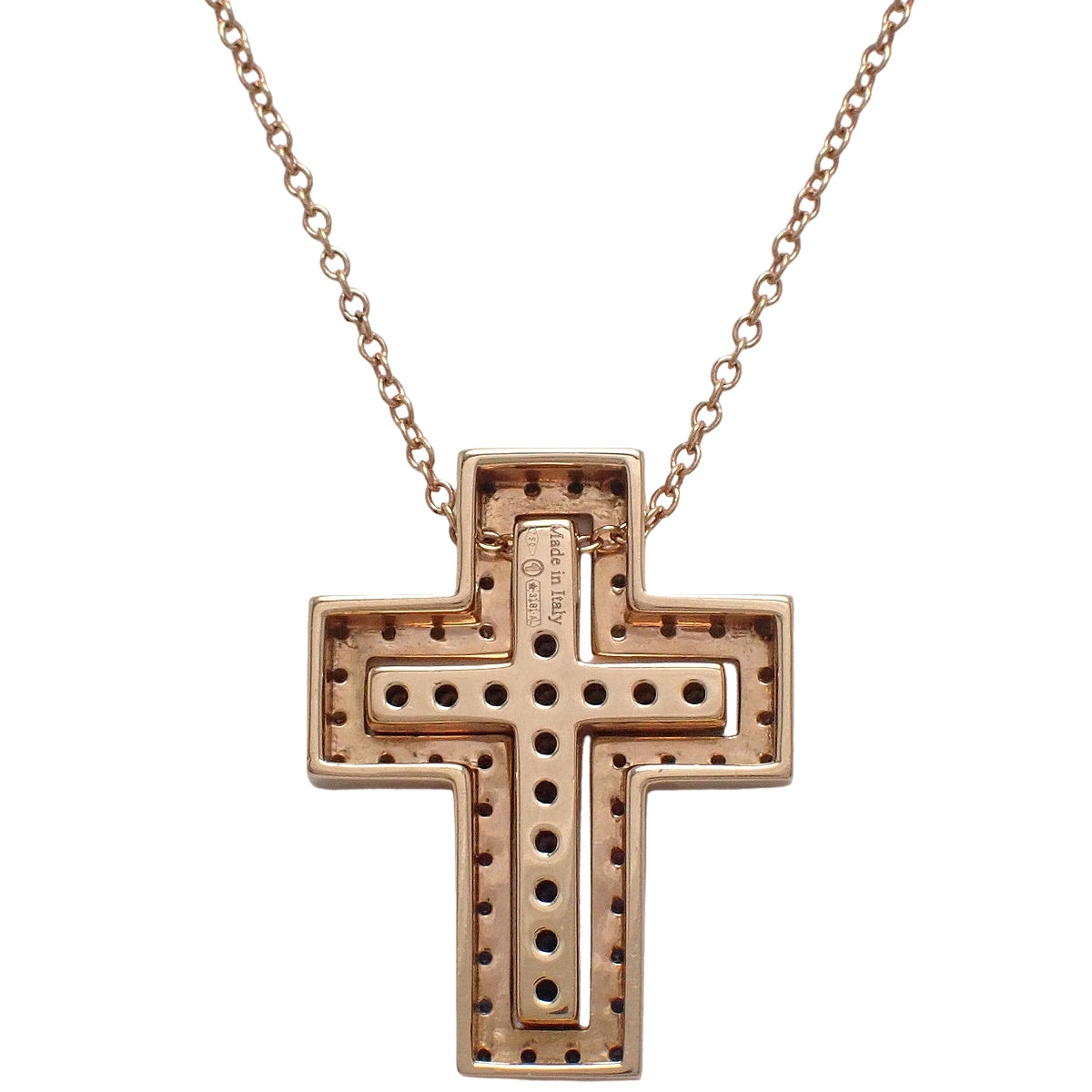 ベルエポック レインボー サファイア ネックレス ダイヤモンド K18PG 11.8g