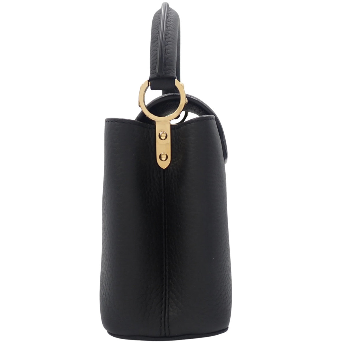 Capucines Mini Taurillon Leather Black M56071