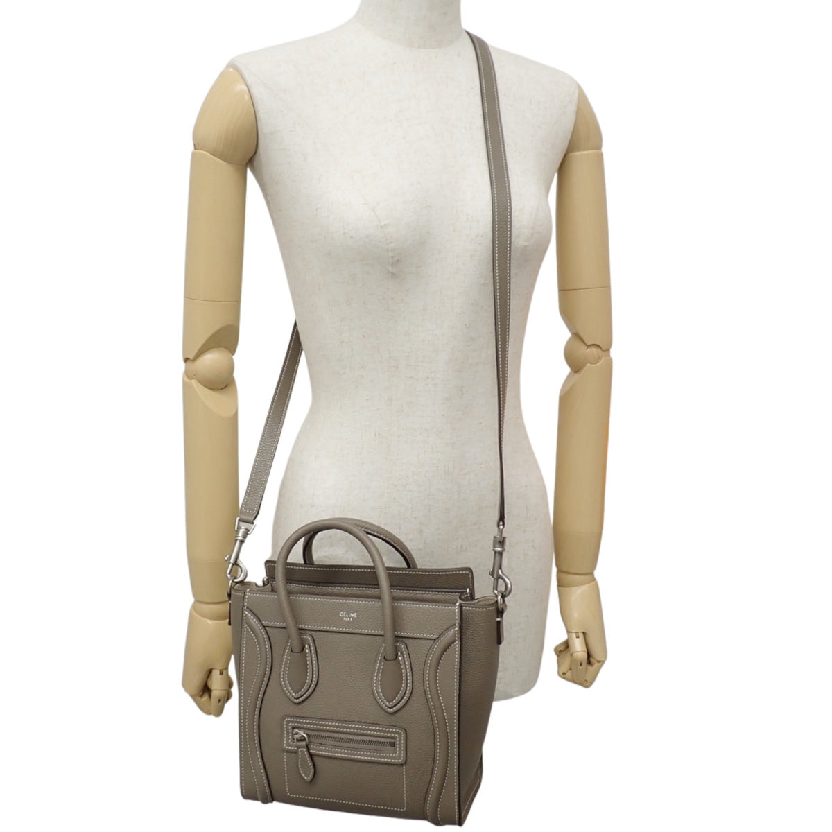 Luggage Nano Shopper Leather Souris 168243 DRU 09SO