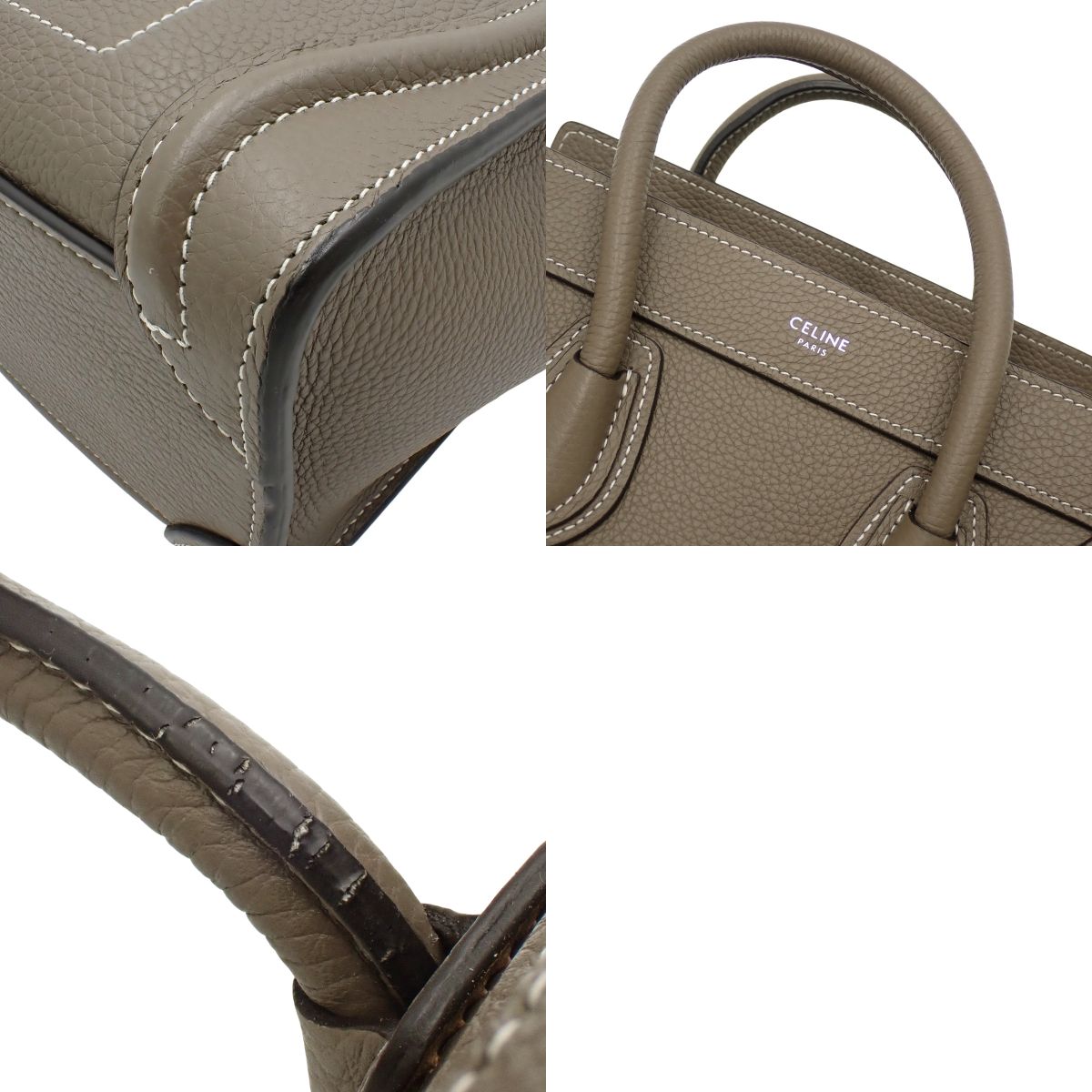 Luggage Nano Shopper Leather Souris 168243 DRU 09SO