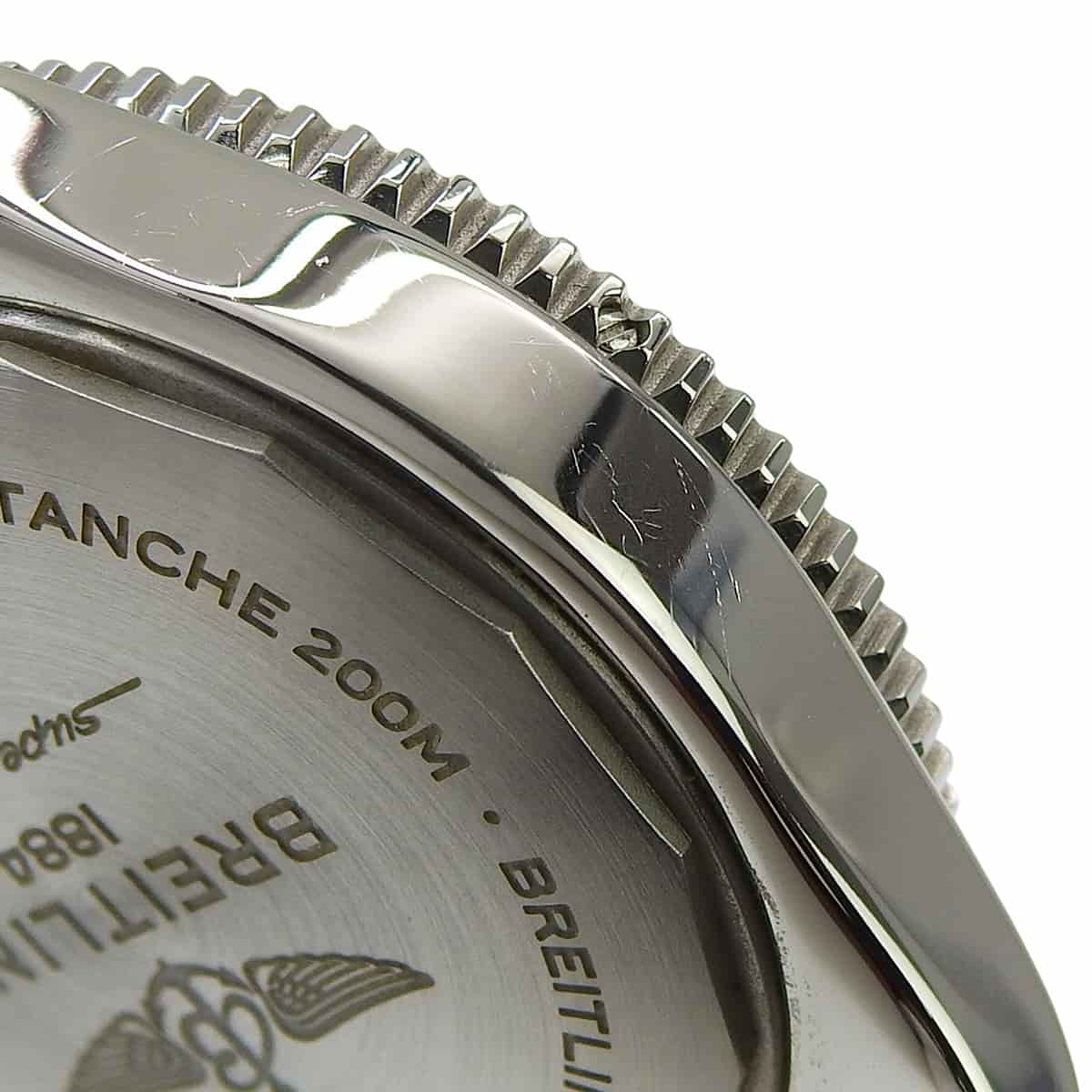 スーパーオーシャン A17316 SS ホワイト 自動巻き ボーイズ