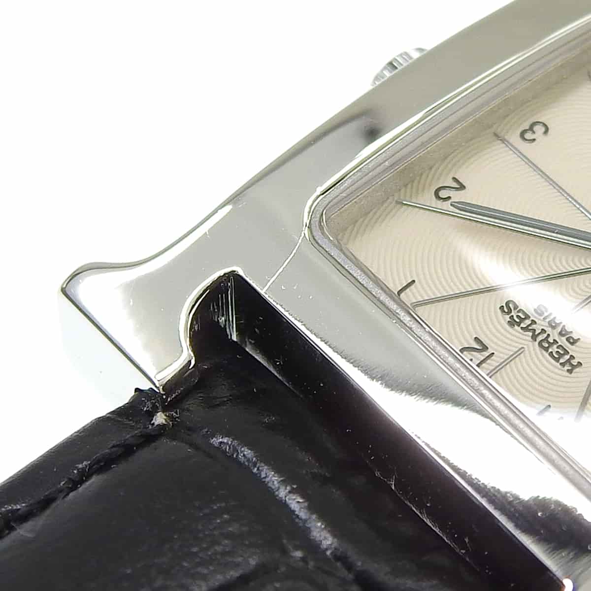 Hウォッチ HH1.210 SS/革 アイボリー クオーツ レディース