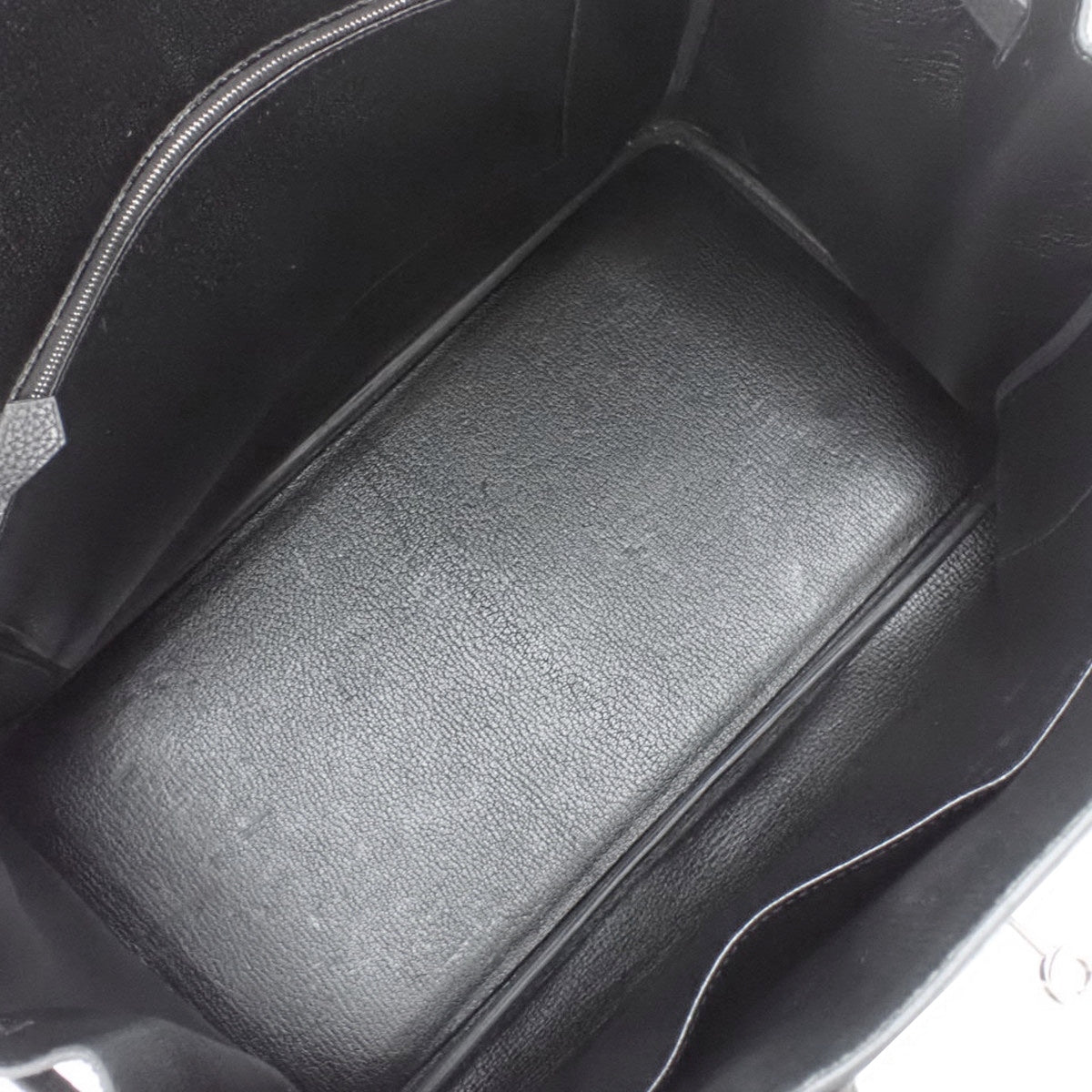 バーキン35 トゴ ブルーニュイ シルバー金具 C刻印