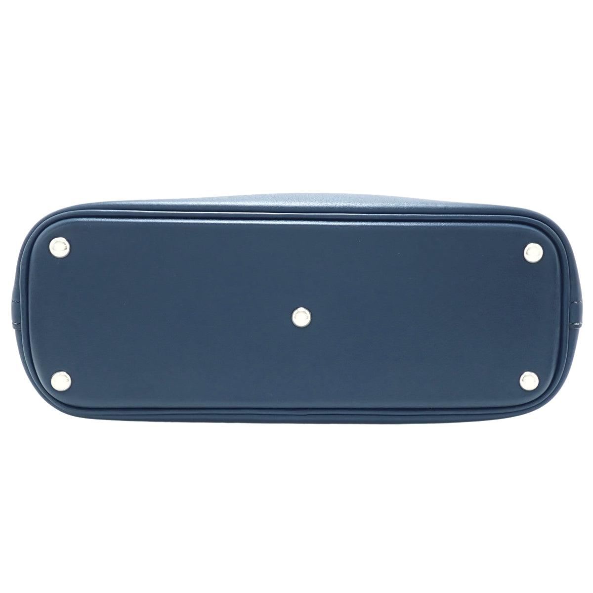 Bolide 27 Leather Blue Silver Hardware □L stamp