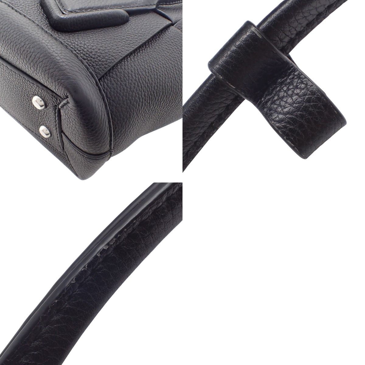 Maxi Intrecciato Mini The Arco Leather Black