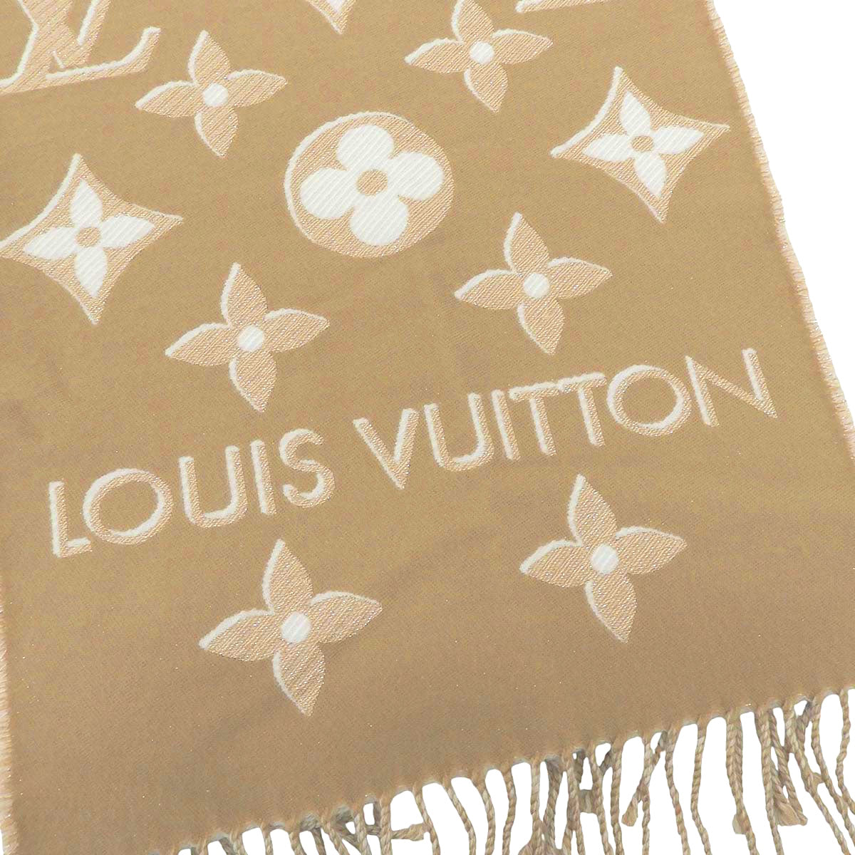 モノグラム マフラー･LV エセンシャル シャイン ウール M78160