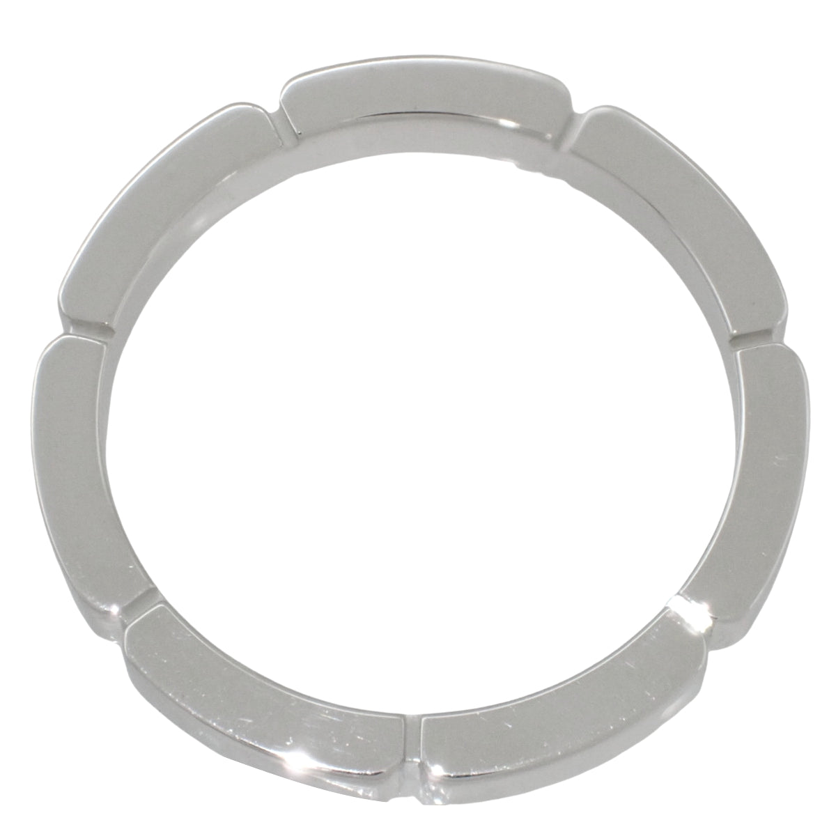 Maillon Panthère Ring, White Gold K18WG, 52, 4.2g