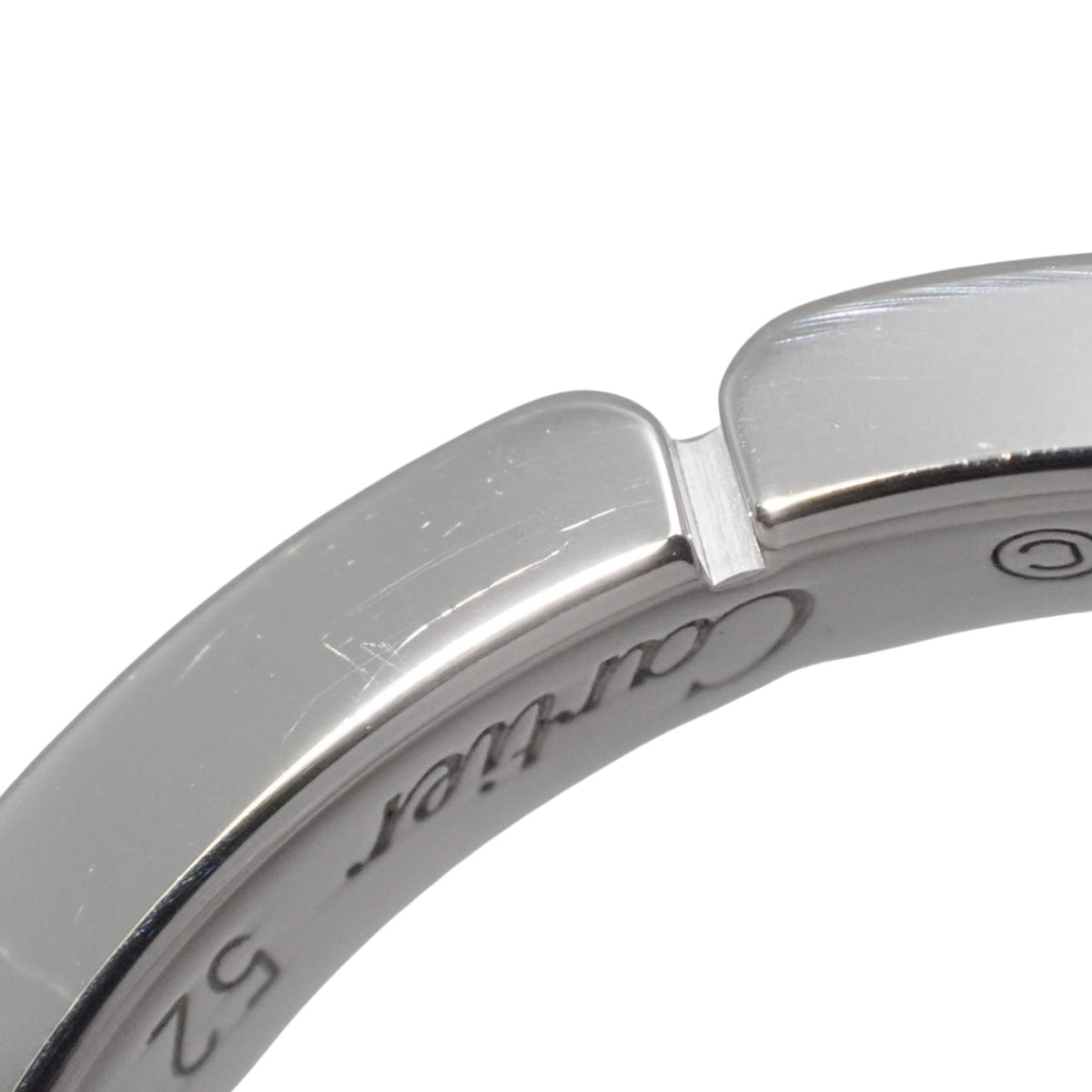 Maillon Panthère Ring, White Gold K18WG, 52, 4.2g