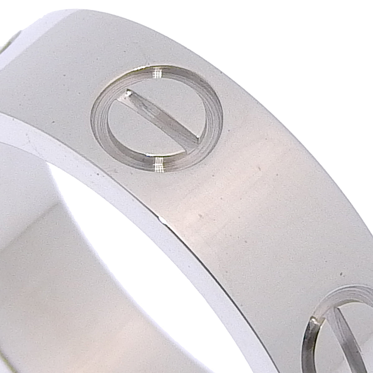 LOVEリング クラシックモデル ホワイトゴールド K18WG 49 6.4g