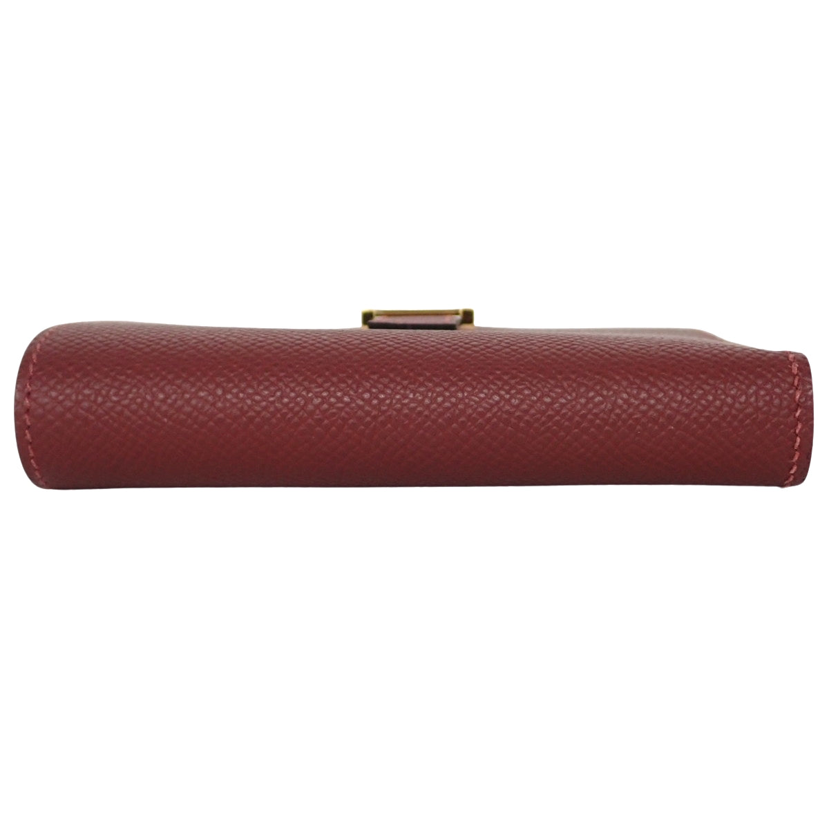 Bearn Compact Epsom Rouge H Gold Hardware W Stamp