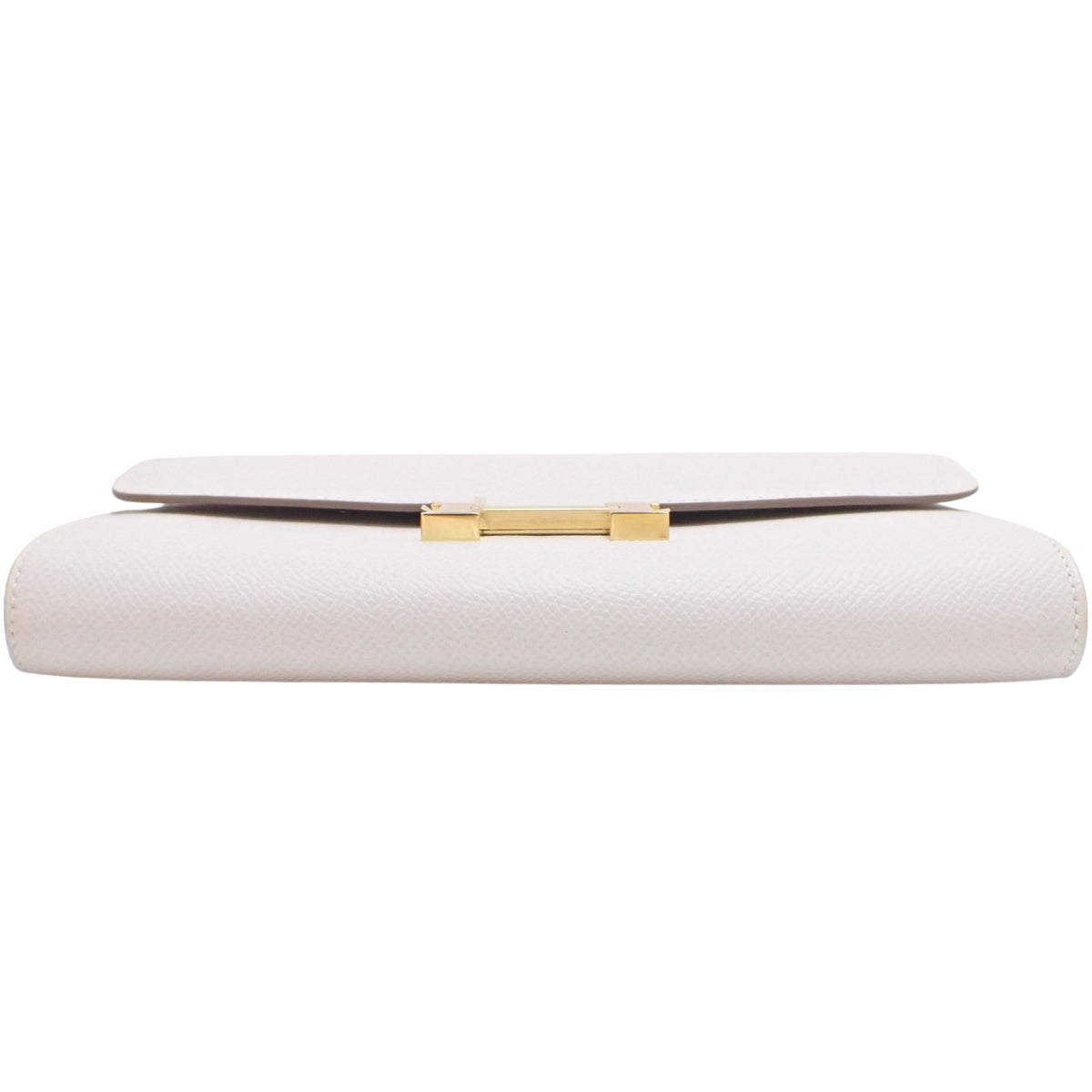 Constance Long to go Veau Epsom Gris Perle Gold Hardware B stamp