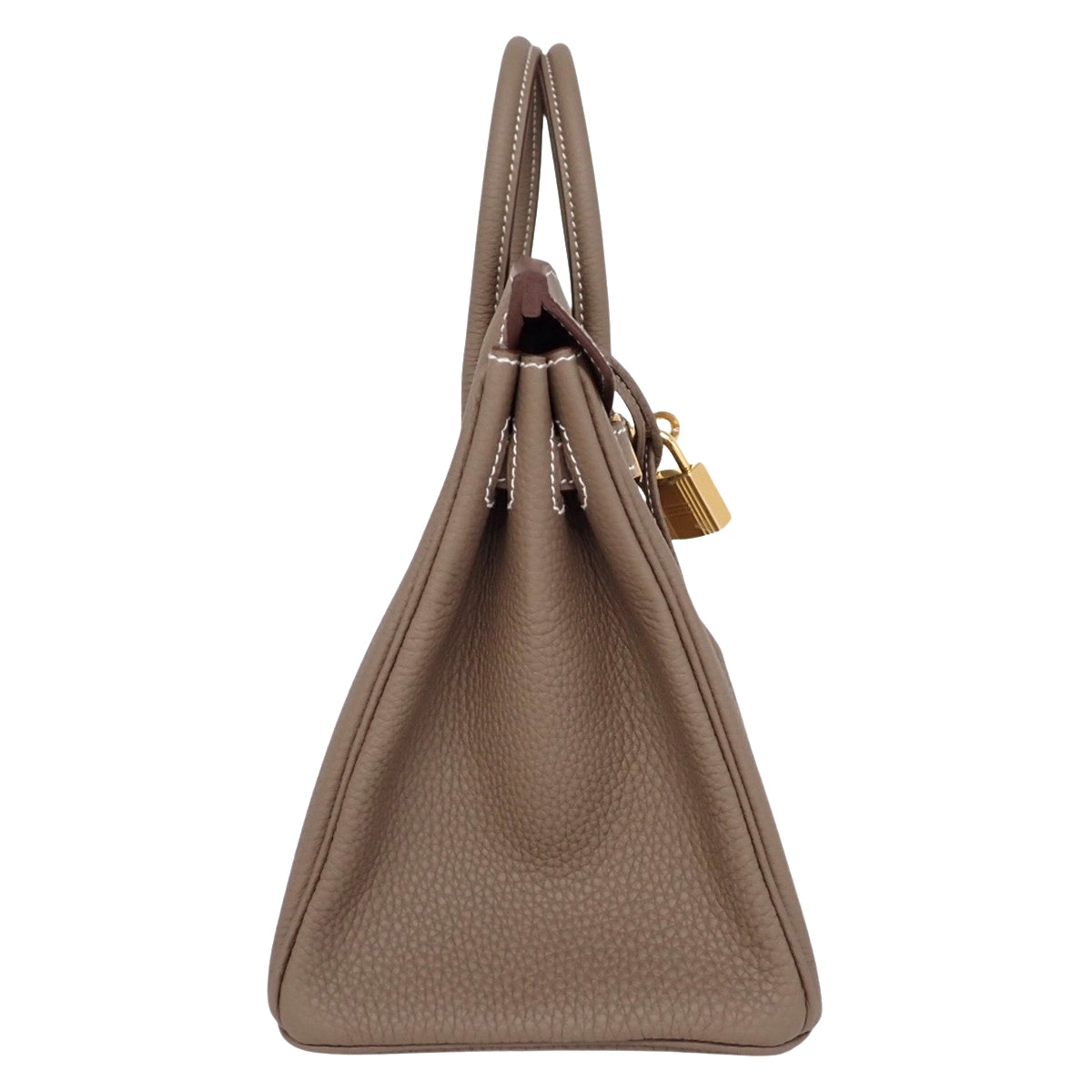 [New] Birkin 25 G-stamp Togo Etoupe with Gold Hardware