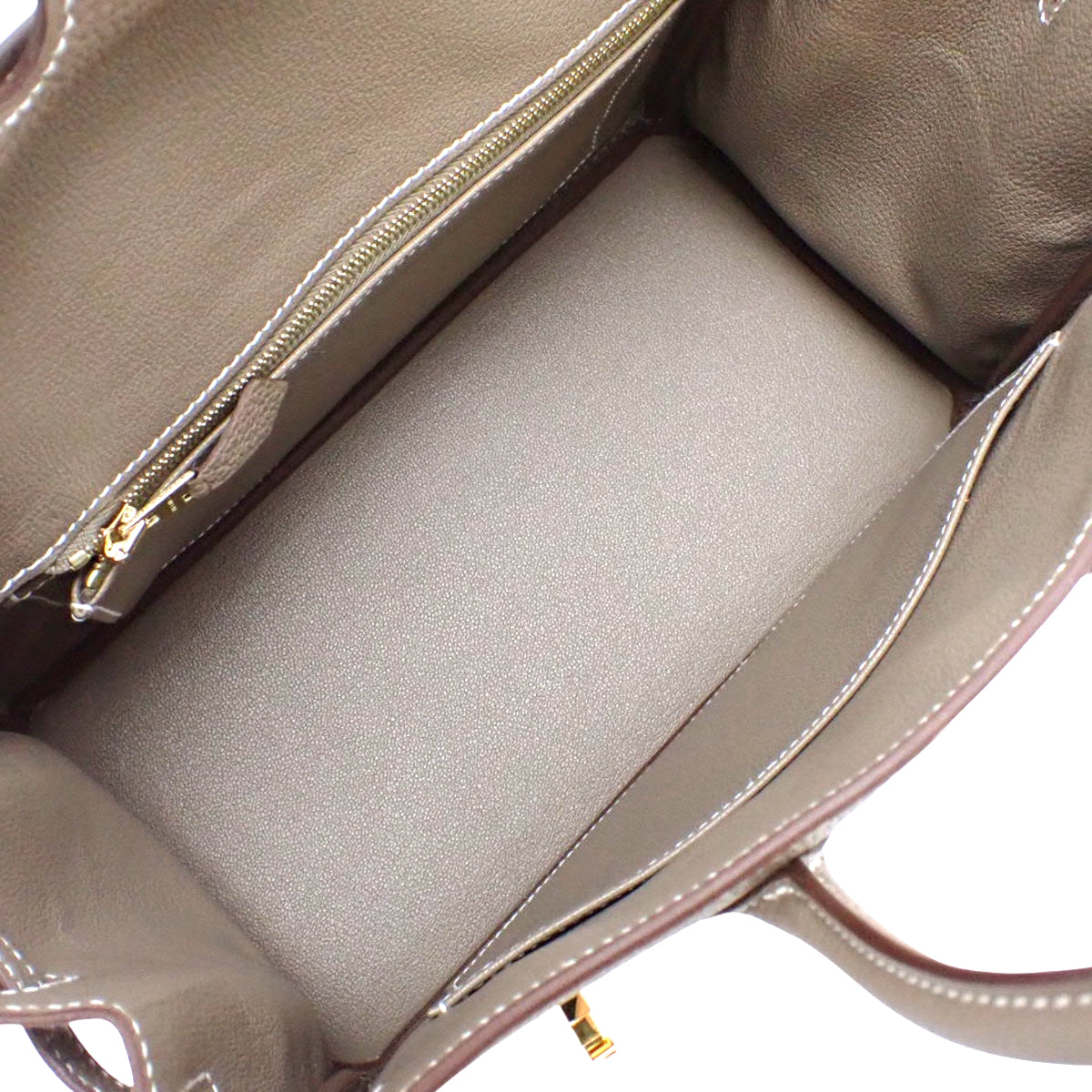 [New] Birkin 25 G-stamp Togo Etoupe with Gold Hardware