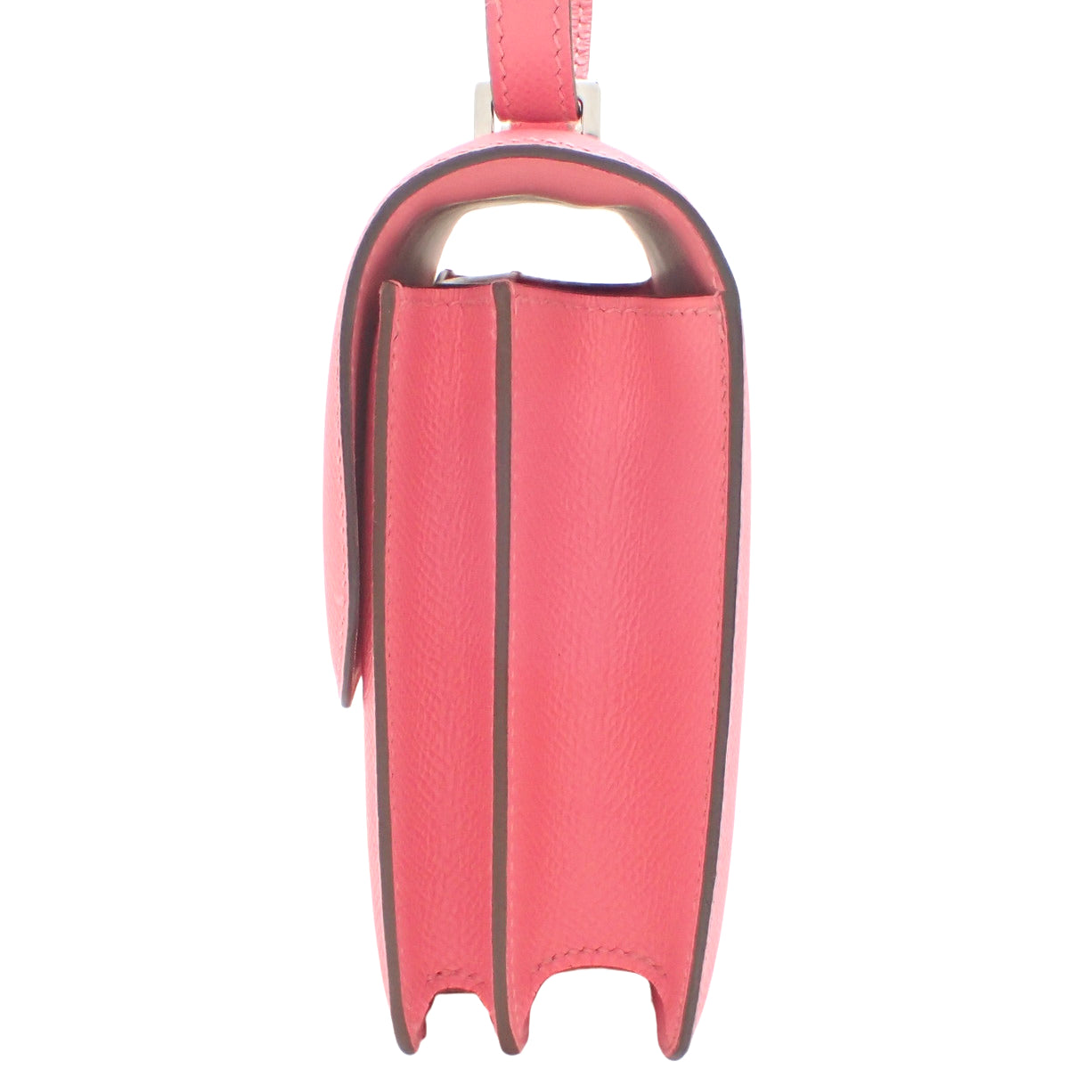 Constance Mini 3 Miroir Veau Epsom Palladium Hardware Rose Azalee Silver Hardware B stamp