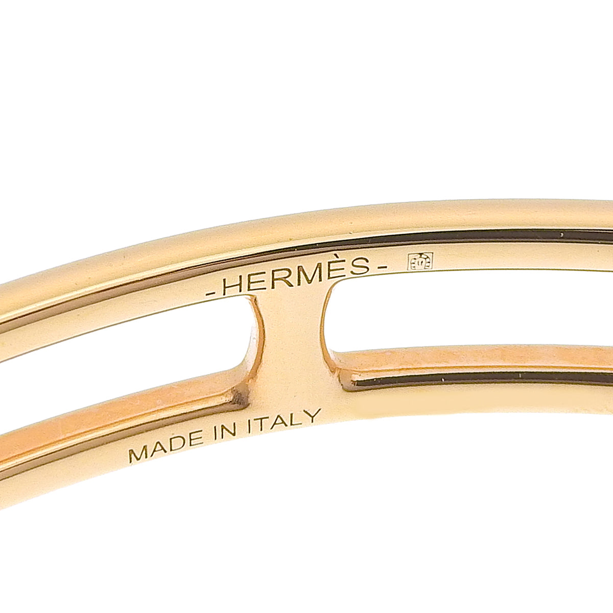 Luli Double Tour Leather Pink Gold Plated