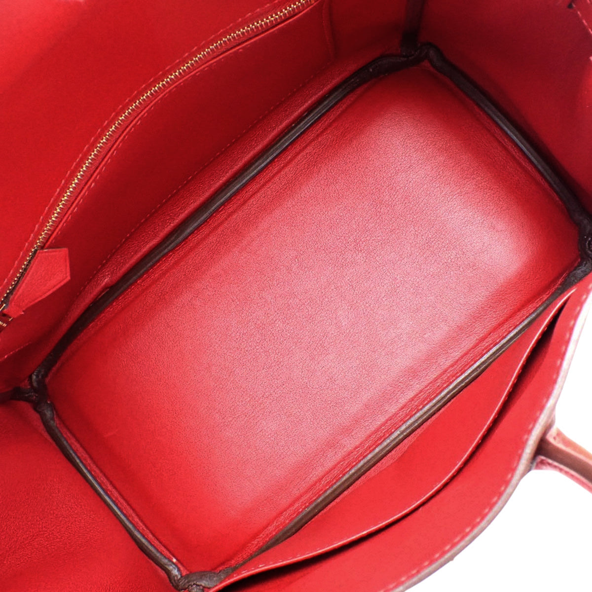 Birkin 25 Veau Swift Red Gold Hardware D Engraved