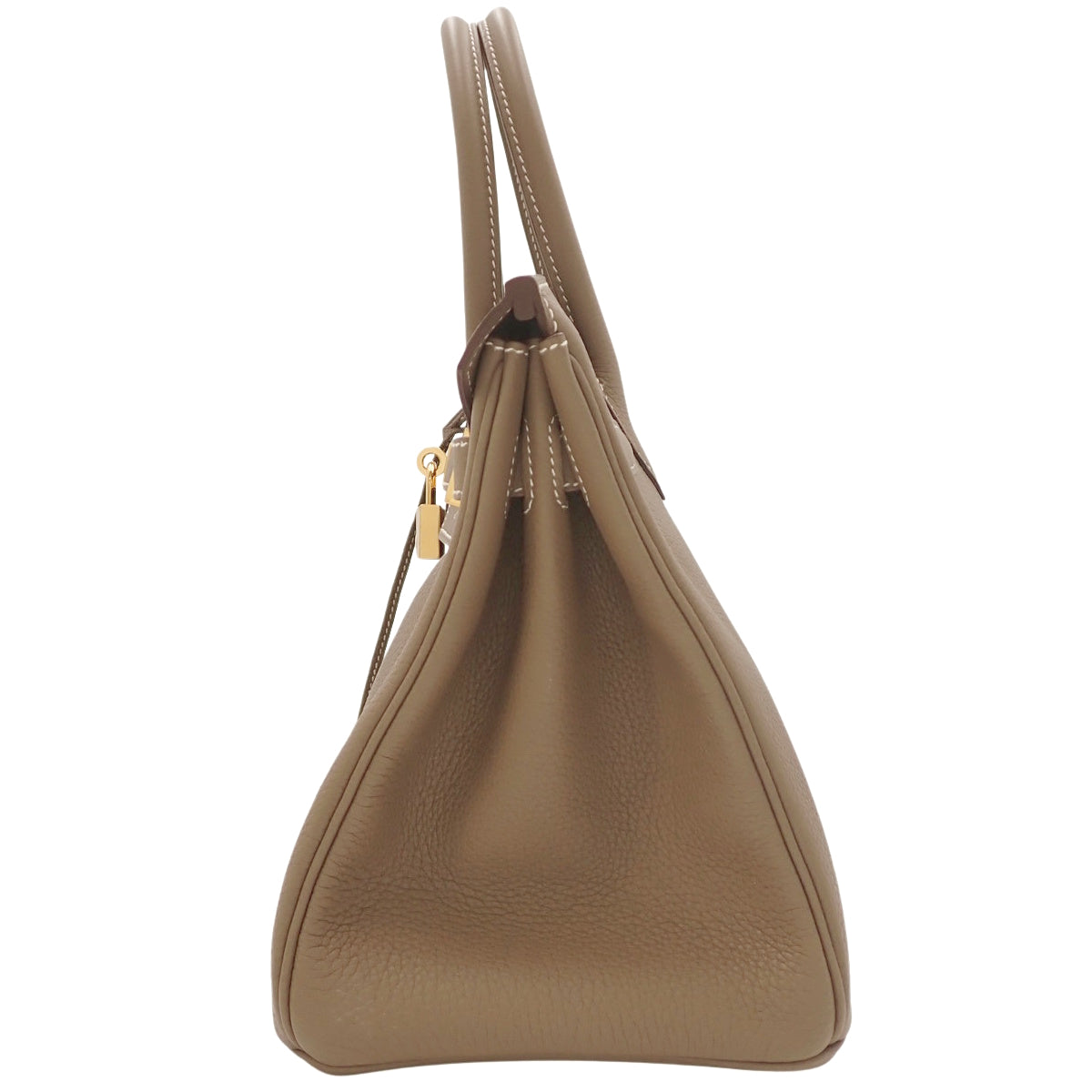 Birkin 30 Taurillon Clemence Etoupe/Etupe Gold Hardware C stamp
