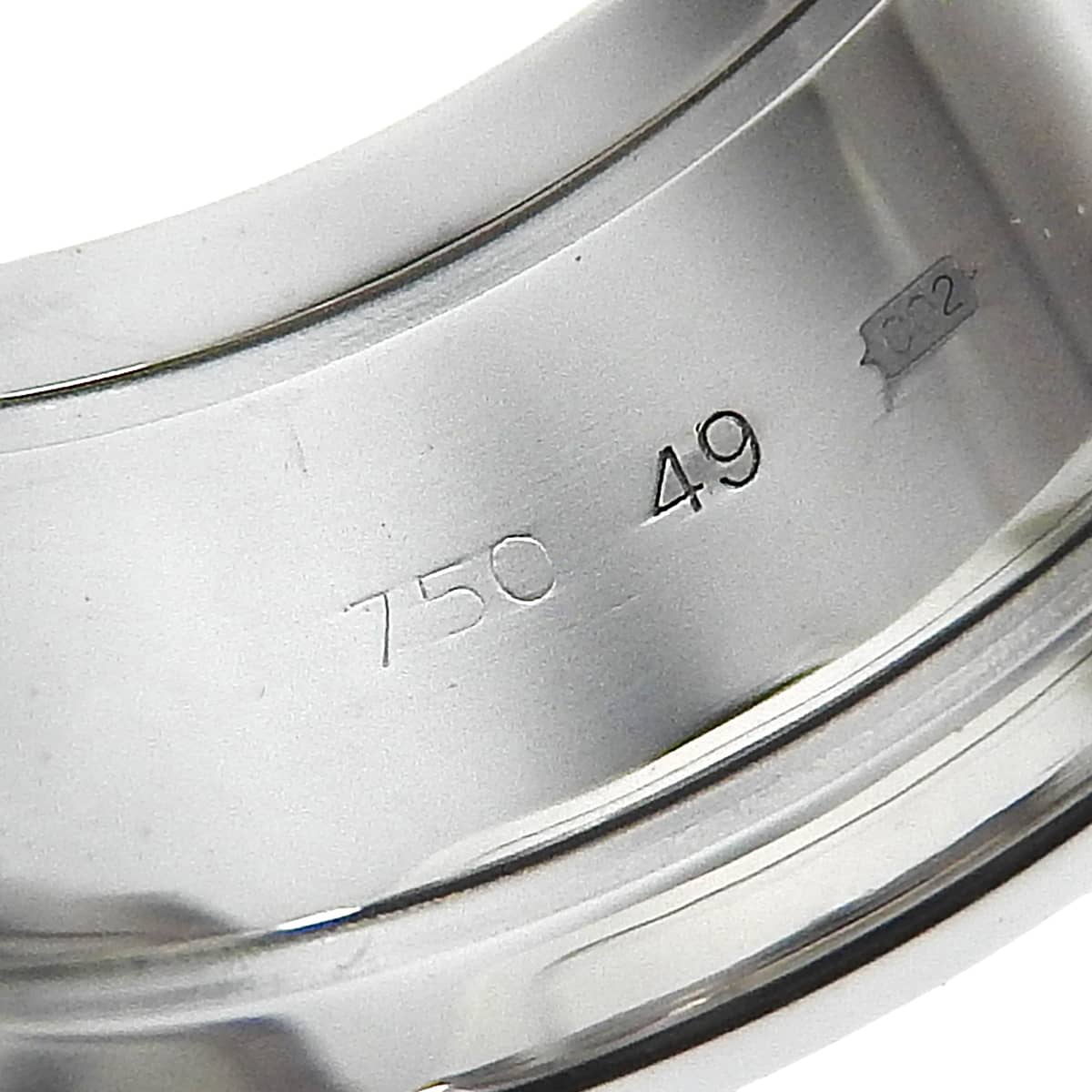 C2リング ラージ ホワイトゴールド K18WG 49 10.5g